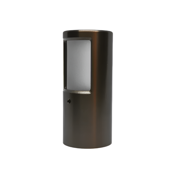 Lumien Dual 90° Opening Antique Brass Bollard Cap Cover