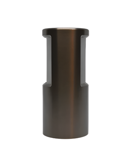 Lumien Dual 90° Opening Antique Brass Bollard Cap Cover