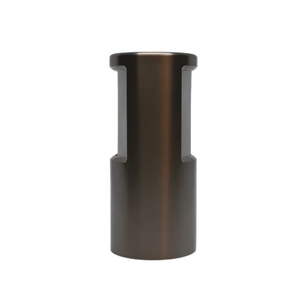 Lumien Dual 90° Opening Antique Brass Bollard Cap Cover