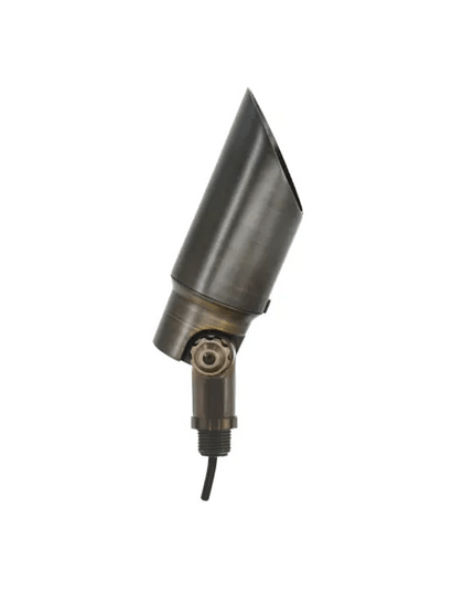 Lumien Antique Brass MR16 Uplight Fixture - Directional Drop-In with IP65 Rated