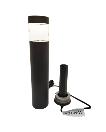 Lumien Bronze Aluminum Bollard Light – Outdoor 10-15V Landscape Fixture