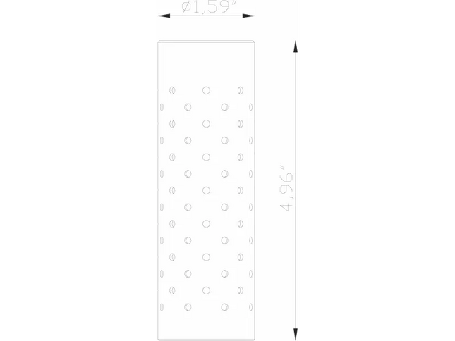 Lumien Antique Extra-Long Brass Shroud with Quick Connect System