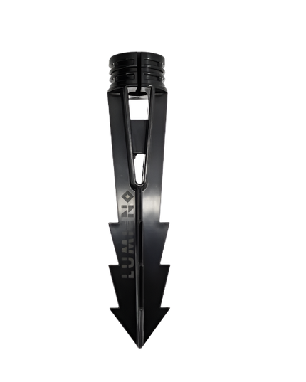 Lumien Durable 12" Black Ground Spikes