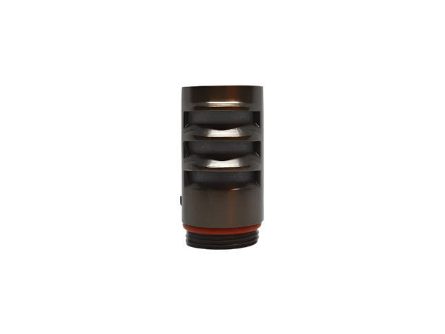Lumien Antique Brass 180° Louvered Path Light with Quick Connect