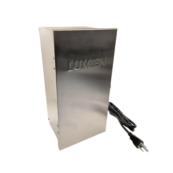 Lumien TR-300-S 300W Stainless Transformer with Timer & Photocell with 12/15V Output