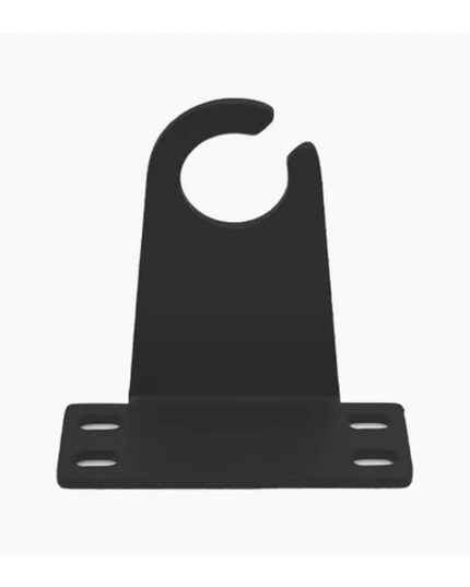 Lumien Black Aluminum Gutter Mount Bracket for Secure Installations