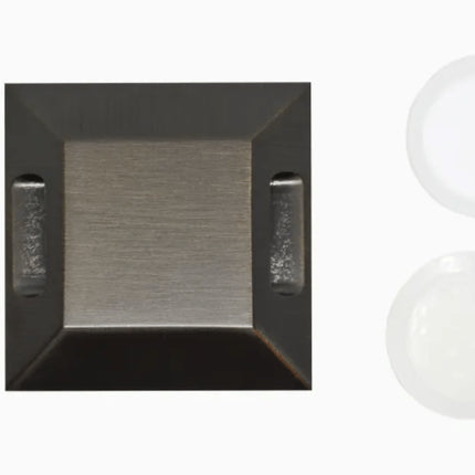 Lumien Dual-Sided Square Recessed Micro Light – Quick Connect Fixture