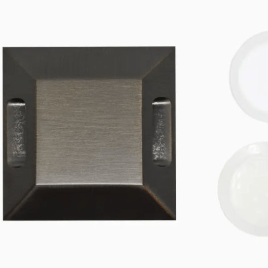 Lumien Dual-Sided Square Recessed Micro Light – Quick Connect Fixture