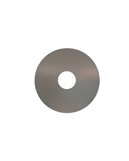 Lumien Antique Brass 6” Ground Cover Plate – Single Hole
