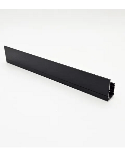 Lumien ARC Wall Channel 5' Rigid Aluminum Black with Glare Shield