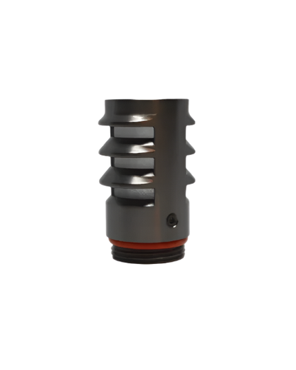 Lumien Antique Brass 360° Louvered Path Light with Quick Connect