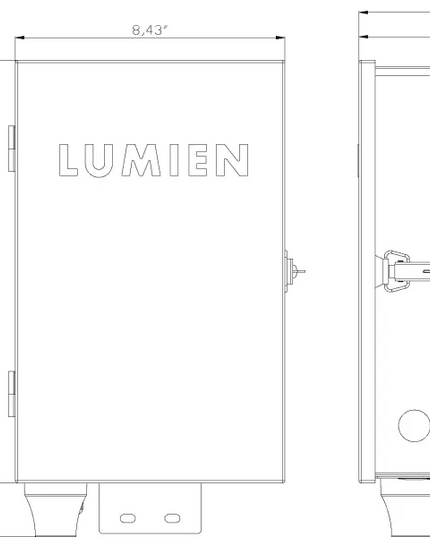 Lumien Durable TR-IQ400 Stainless Steel Transformer – 400W, 4 Zones