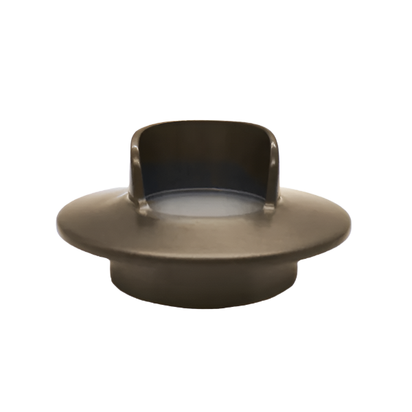 Lumien Brass Circular Shroud Light Accessory with Quick Connect