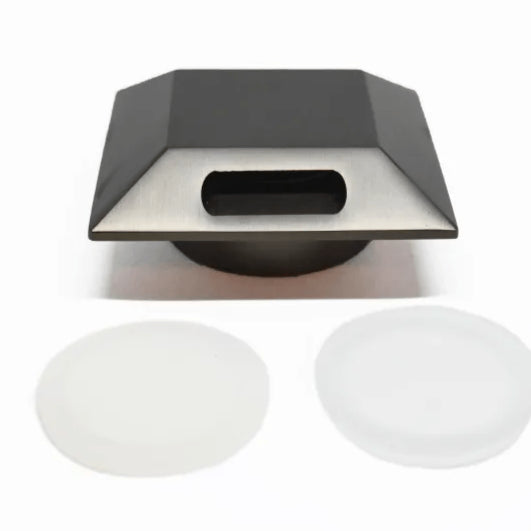 Lumien Recessed Square Micro Light – Quick Connect Brass Fixture
