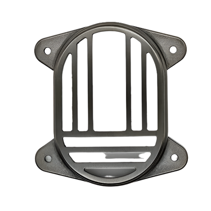 Lumien Antique Brass Louver Cover for Micro & Macro Well Lights