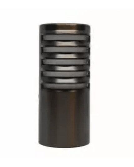 Lumien Antique Brass Louvered Bollard Cap 3600 with Warranty