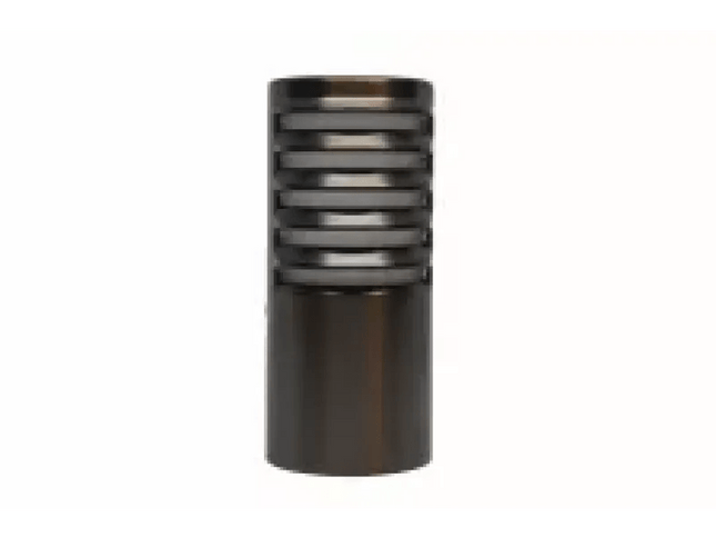 Lumien Antique Brass Louvered Bollard Cap 3600 with Warranty