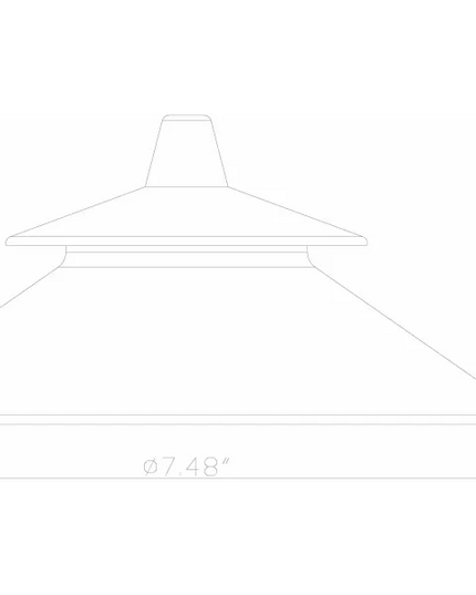 Lumien Elegant 2-Tiered Brass Path Light Cap with Lifetime Warranty