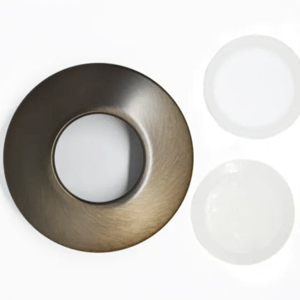 Lumien Durable Brass Circular Flush Light with Quick Connect System