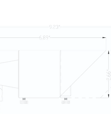 Lumien Black 12W LED Uplight – 900Lm, IP65, 2700K