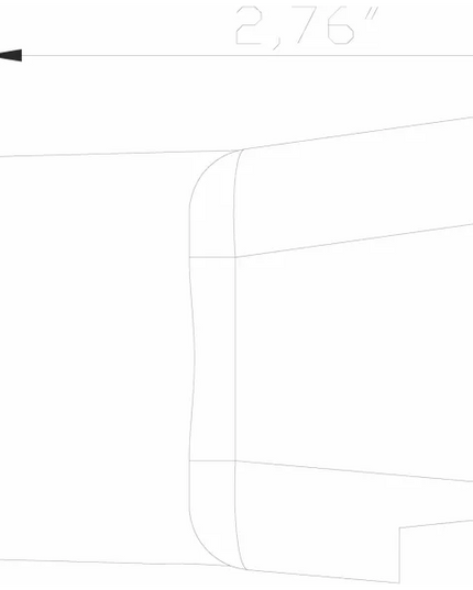 Lumien Antique Brass Flood Shroud with Glare Shield Accessory