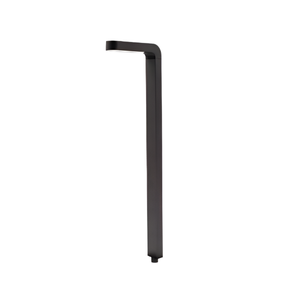 Lumien Modern Black L-Shaped 6W LED Landscape Area Light