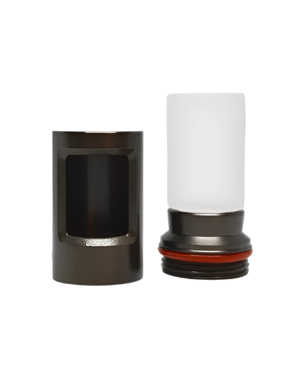 Lumien Antique Brass Nano Path Light Bollard – 90° Opening