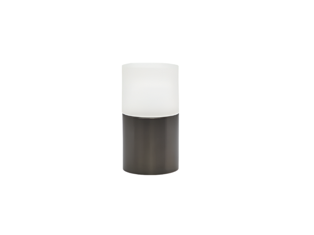 Lumien Brass Micro Bollard with 360° Frosted Glass Accessory