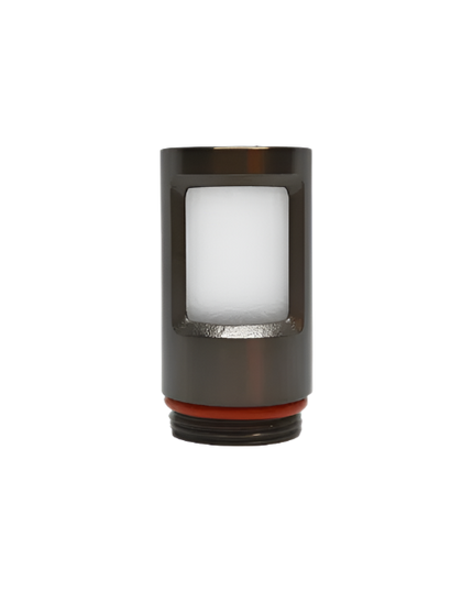 Lumien Antique Brass Nano Path Light Bollard with Quick Connect