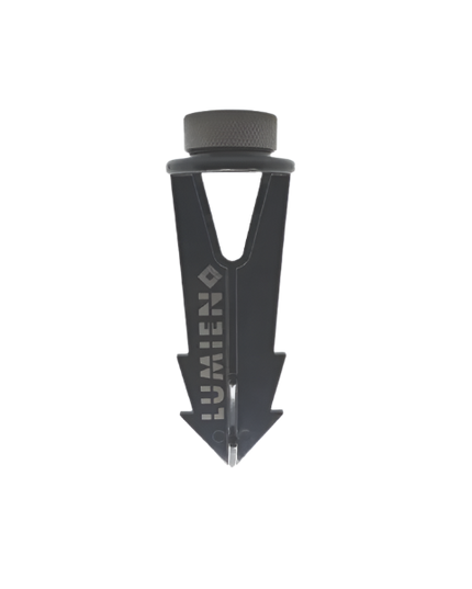 Lumien Durable 8" Polycarbonate Spike Quick Connect, Black Finish