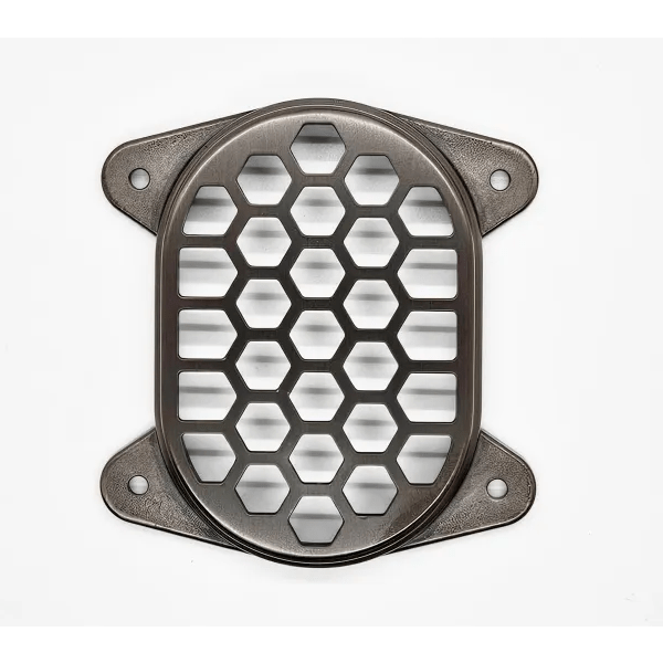 Lumien Antique Brass Hex Cover for Micro & Macro Well Lights