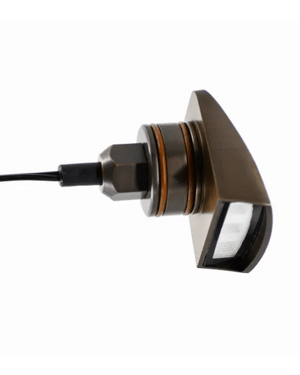 Lumien Antique Brass Hooded Wall Light – 2700K Warm Glow