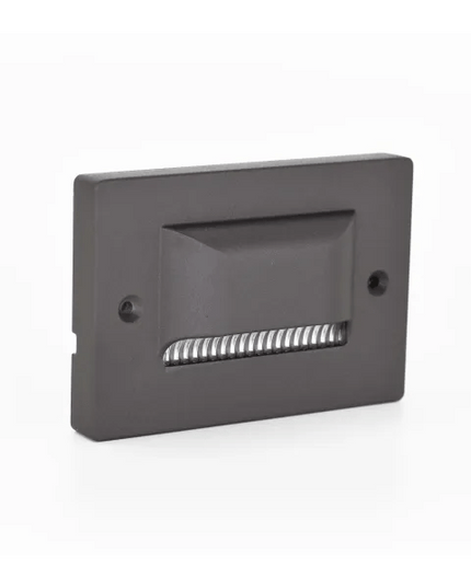 Lumien 3W Bronze Step Light - Horizontal Louver, IP65 Rated