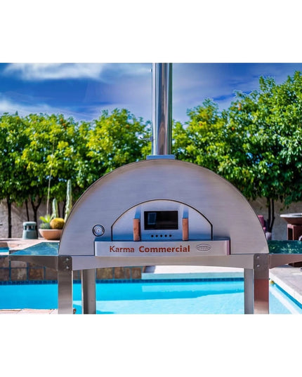 WPPO Masterpiece-Making Karma 55” Wood-Fired Commercial Pizza Oven