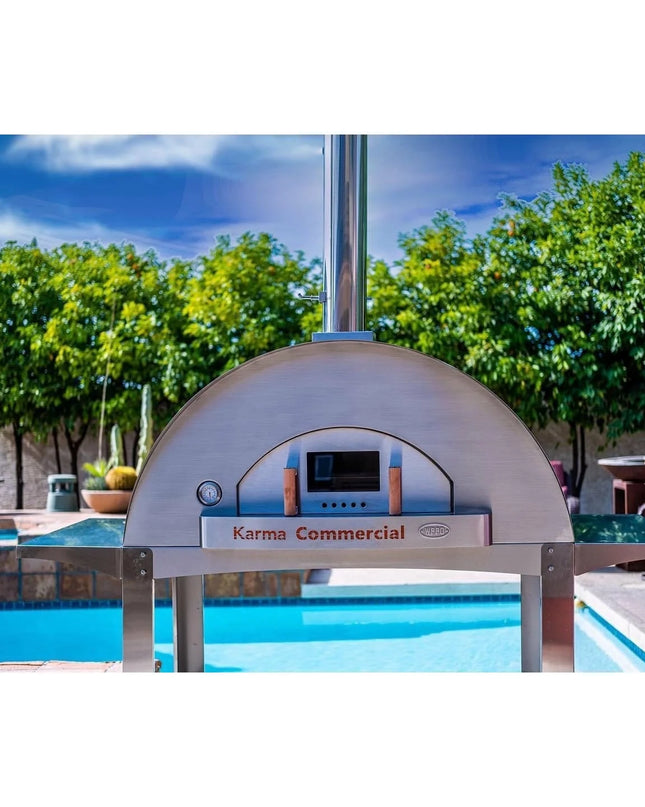 WPPO Masterpiece-Making Karma 55” Wood-Fired Commercial Pizza Oven